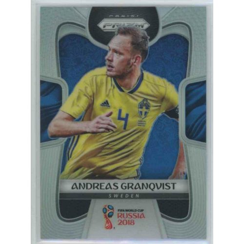 2017-18 Panini Prizm World Cup Soccer Base Silver #234 Andreas Granqvist