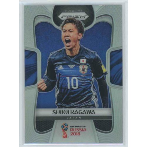 2017-18 Panini Prizm World Cup Soccer Base Silver #123 Shinji Kagawa