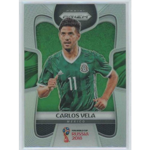 2017-18 Panini Prizm World Cup Soccer Base Silver #129 Carlos Vela