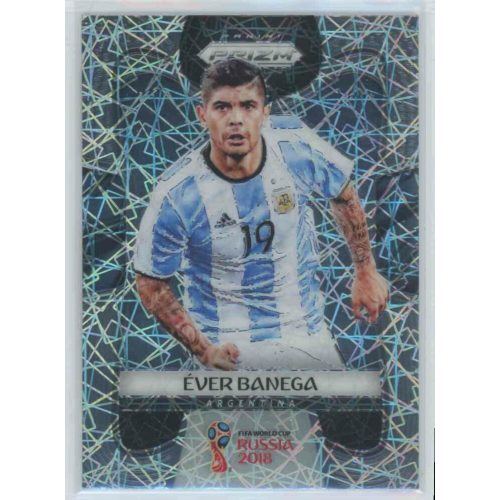 2017-18 Panini Prizm World Cup Soccer Base Lazer #4 Ever Banega