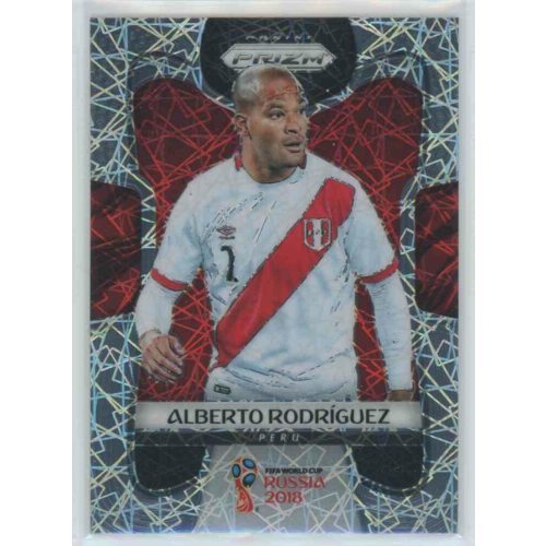 2017-18 Panini Prizm World Cup Soccer Base Lazer #292 Alberto Rodriguez