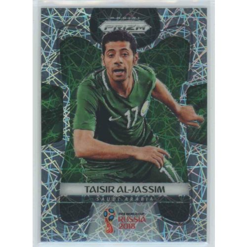 2017-18 Panini Prizm World Cup Soccer Base Lazer #176 Taisir Al-Jassim