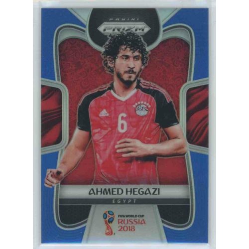 2017-18 Panini Prizm World Cup Soccer Base Blue #56 Ahmed Hegazi    174/199