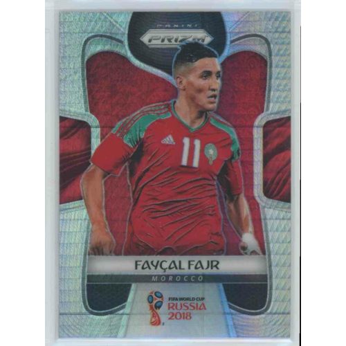 2017-18 Panini Prizm World Cup Soccer Base Hyper #249 Faycal Fajr