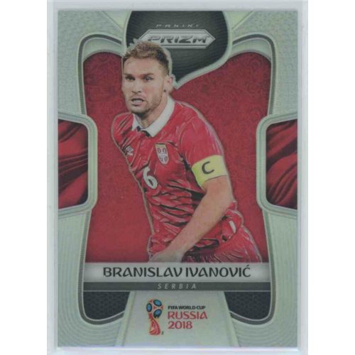 2017-18 Panini Prizm World Cup Soccer Base Silver #180 Branislav Ivanovic