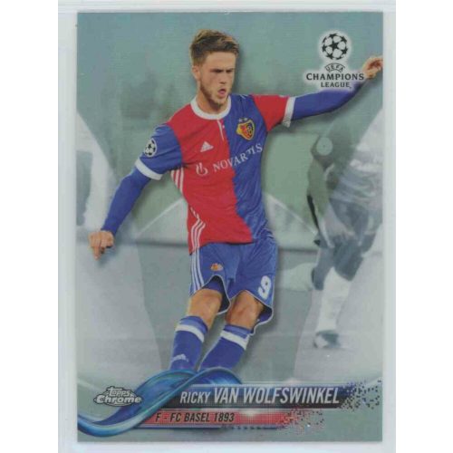 2017-18 Topps Champions League Chrome Base Refractor #97 Ricky Van Wolfswinkel