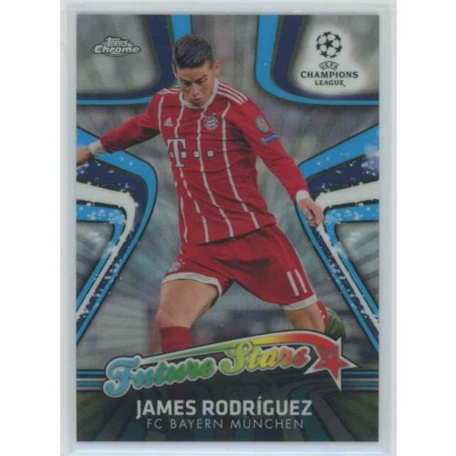 2017-18 Topps Champions League Chrome Future Stars #FS-JR James Rodriguez