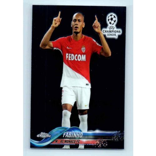 2017-18 Topps Champions League Chrome Base #84 Fabinho