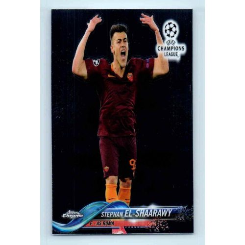 2017-18 Topps Champions League Chrome Base #92 Stephan El-Shaarawy