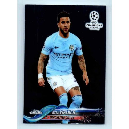 2017-18 Topps Champions League Chrome Base #3 Kyle Walker