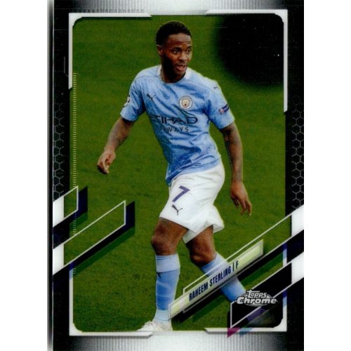 2020-21 Topps Chrome UEFA Champion’s League  #76 Raheem Sterling