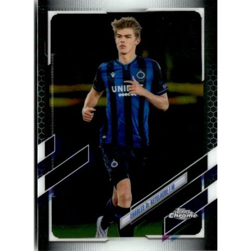 2020-21 Topps Chrome UEFA Champion’s League  #37 Charles De Ketelaere