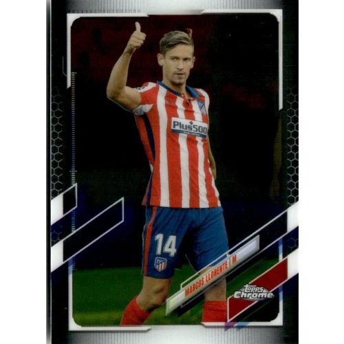 2020-21 Topps Chrome UEFA Champion’s League  #54 Marcos Llorente