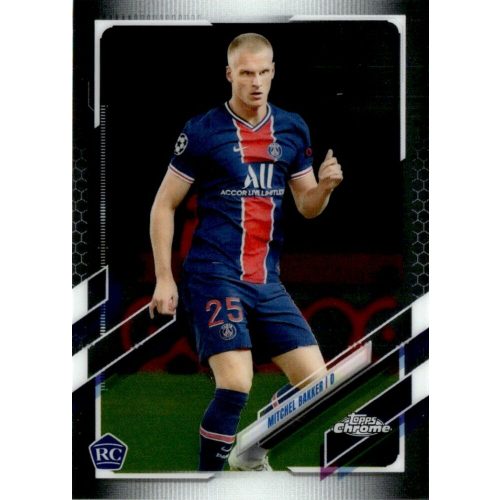 2020-21 Topps Chrome UEFA Champion’s League  #51 Mitchel Bakker