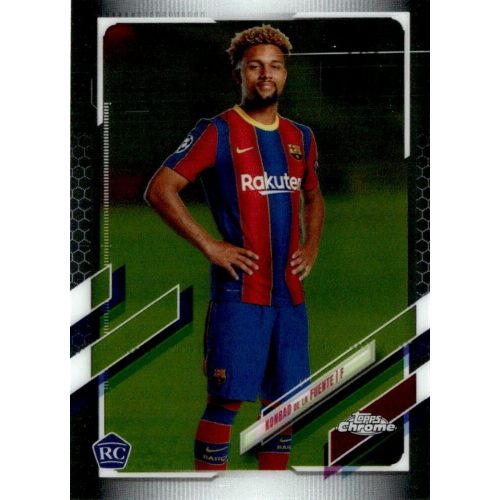 2020-21 Topps Chrome UEFA Champion’s League  #58 Konrad de la Fuente