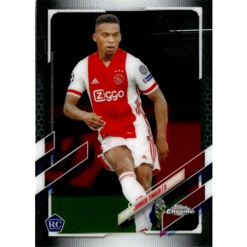 2020-21 Topps Chrome UEFA Champion’s League  #71 Jurrien Timber