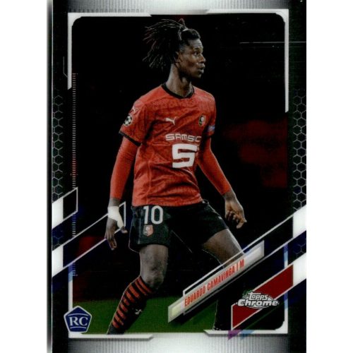 2020-21 Topps Chrome UEFA Champion’s League  #44 Eduardo Camavinga