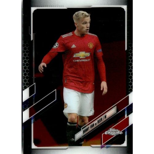 2020-21 Topps Chrome UEFA Champion’s League  #82 Donny Van de Beek