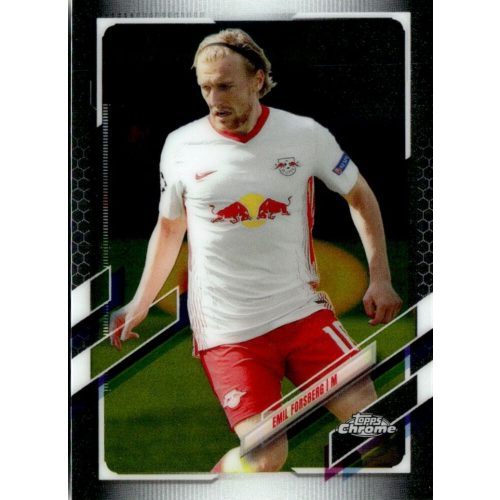 2020-21 Topps Chrome UEFA Champion’s League  #7 Emil Forsberg