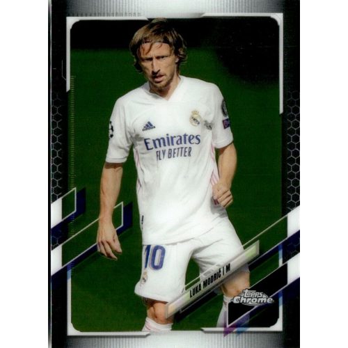 2020-21 Topps Chrome UEFA Champion’s League  #75 Luka Modric