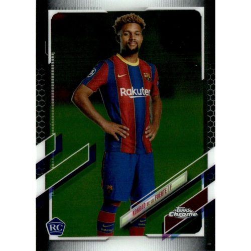 2020-21 Topps Chrome UEFA Champion’s League  #58 Konrad de la Fuente