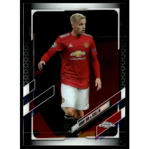 2020-21 Topps Chrome UEFA Champion’s League  #82 Donny Van de Beek