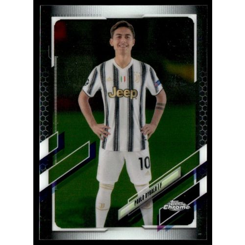 2020-21 Topps Chrome UEFA Champion’s League  #47 Paulo Dybala