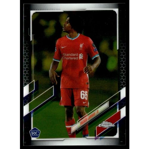 2020-21 Topps Chrome UEFA Champion’s League  #91 Yasser Larouci