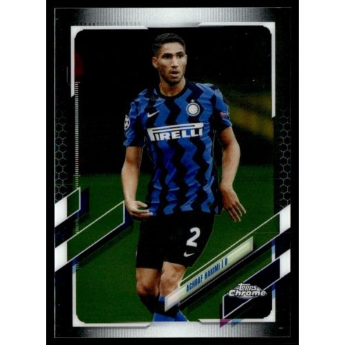 2020-21 Topps Chrome UEFA Champion’s League  #31 Achraf Hakimi