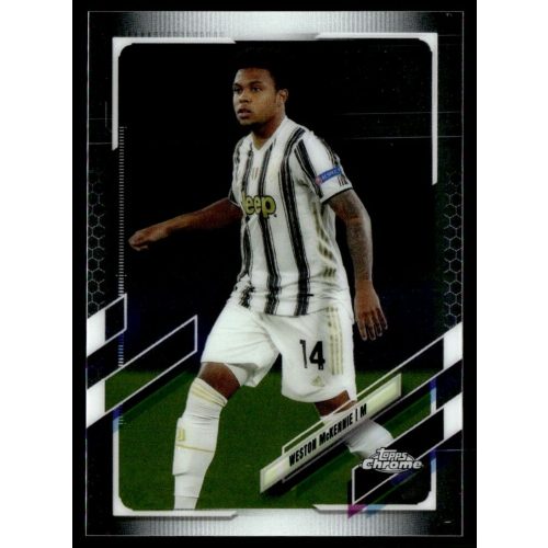 2020-21 Topps Chrome UEFA Champion’s League  #79 Weston McKennie