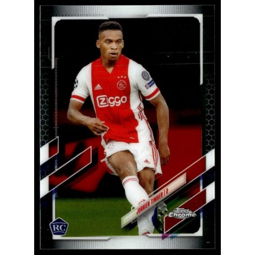 2020-21 Topps Chrome UEFA Champion’s League  #71 Jurrien Timber