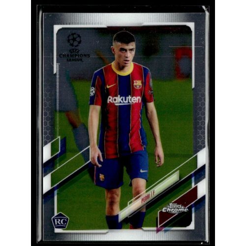 2020-21 Topps Chrome UEFA Champion’s League  #61 Pedri