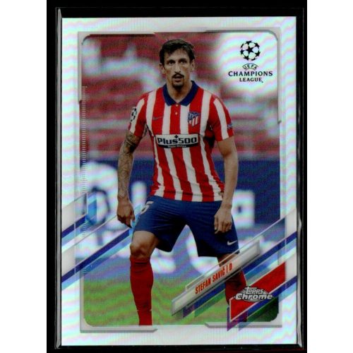 2020-21 Topps Chrome UEFA Champion’s League Refractor #3 Stefan Savic