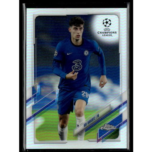 2020-21 Topps Chrome UEFA Champion’s League Refractor #20 Kai Havertz