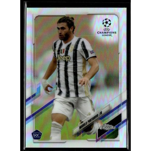 2020-21 Topps Chrome UEFA Champion’s League Refractor #21 Manolo Portanova