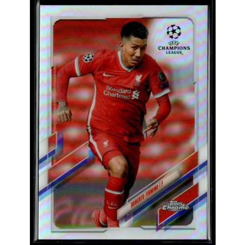 2020-21 Topps Chrome UEFA Champion’s League Refractor #33 Roberto Firmino