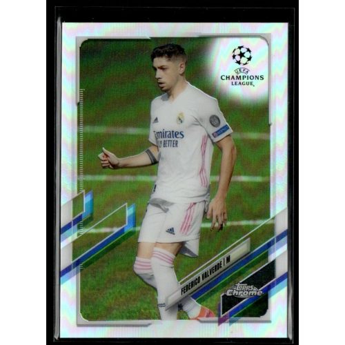 2020-21 Topps Chrome UEFA Champion’s League Refractor #67 Federico Valverde