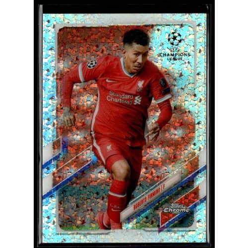 2020-21 Topps Chrome UEFA Champion’s League Speckle Refractor #33 Roberto Firmino