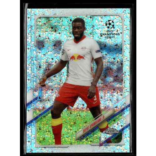 2020-21 Topps Chrome UEFA Champion’s League Speckle Refractor #48 Dayot Upamecano