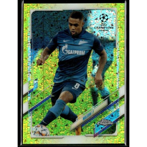 2020-21 Topps Chrome UEFA Champion’s League Yellow Mini-Diamond Refractor #41 Malcom 265/299