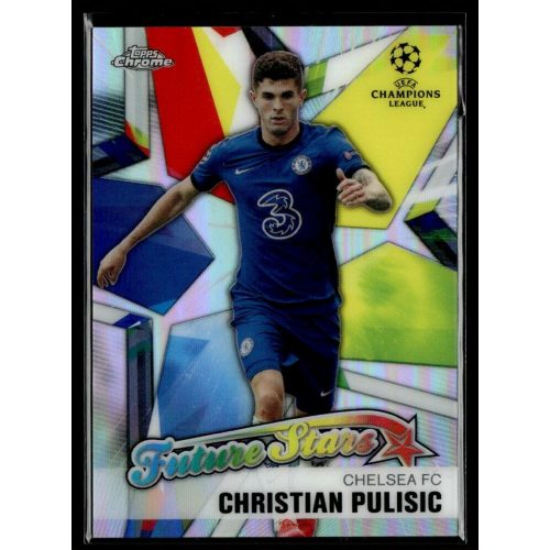 2020-21 Topps Chrome UEFA Champion’s League Future Stars #FS-CP Christian Pulisic