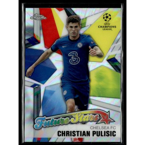 2020-21 Topps Chrome UEFA Champion’s League Future Stars #FS-CP Christian Pulisic