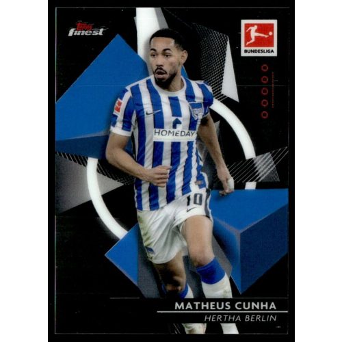 2020-21 Topps Finest Bundesliga  #7 Matheus Cunha