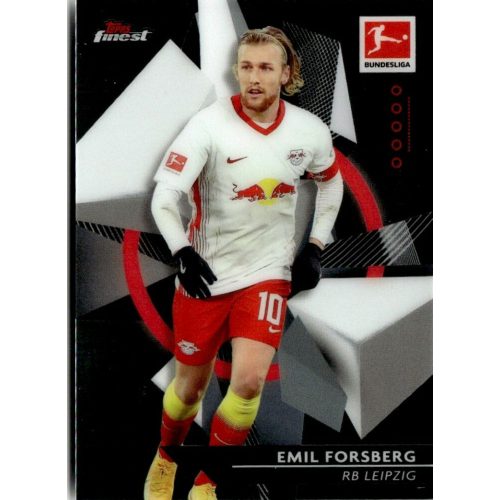 2020-21 Topps Finest Bundesliga  #58 Emil Forsberg