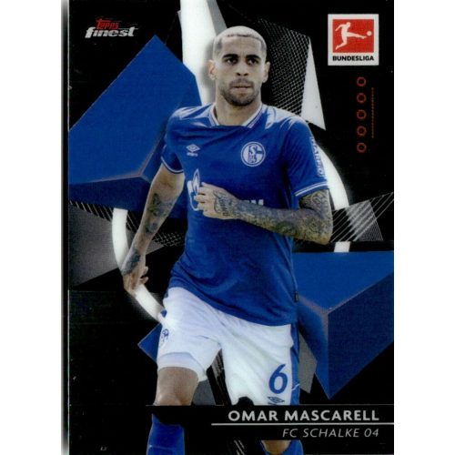 2020-21 Topps Finest Bundesliga  #51 Omar Mascarell