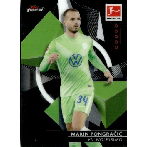 2020-21 Topps Finest Bundesliga  #100 Marin Pongracic