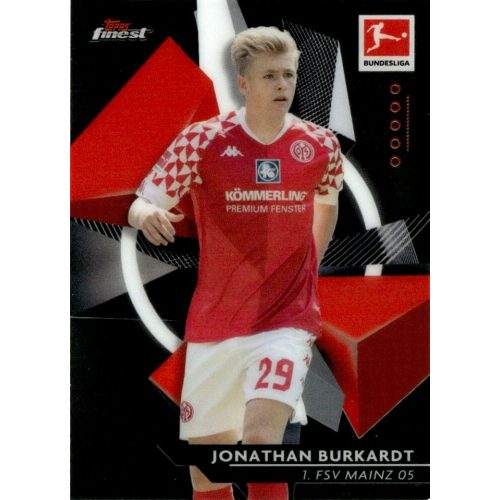 2020-21 Topps Finest Bundesliga  #37 Jonathan Burkardt