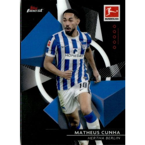 2020-21 Topps Finest Bundesliga  #7 Matheus Cunha