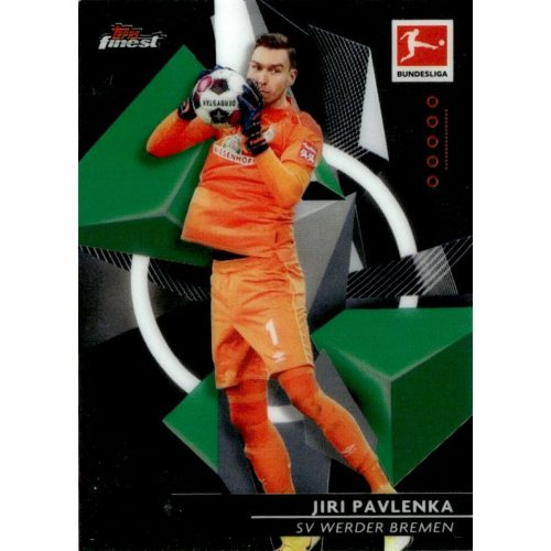 2020-21 Topps Finest Bundesliga  #24 Jiri Pavlenka