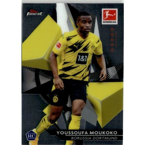 2020-21 Topps Finest Bundesliga  #29 Youssoufa Moukoko